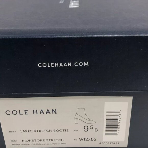 Cole Haan Women’s Laree Stretch Grey Ankle Booties, Size 9.5B - Picture 6 of 6